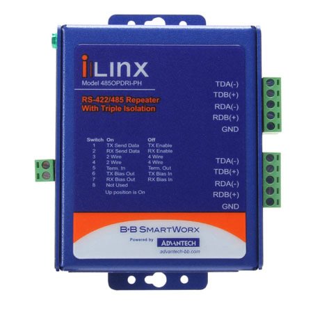 Advantech BB-485OPDRI-PH RS-232 to RS-422/485 Isolated Repeater