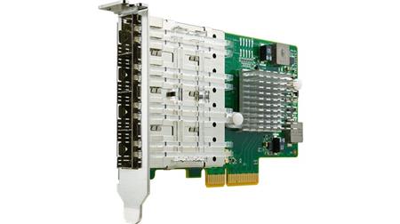 PCIe karta 4-port 1Gbe RJ45 port, Intel i350