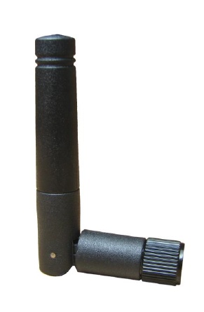 Anténa wifi dual-band 2.4+5 GHz, RSMA úhlová 90*, proutek 76 mm