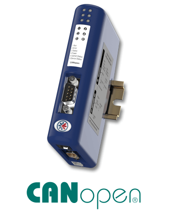 Anybus Communicator CANopen slave, Modbus RTU master