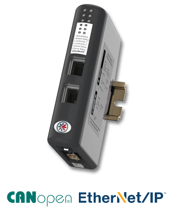 Anybus X-gateway CANopen Master-EtherNet/IP 2-Port Slave AB7306-B