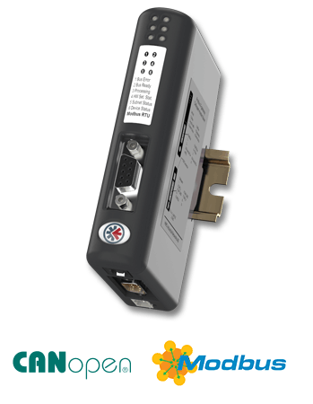 Anybus X-gateway CANopen Master-Modbus-RTU Slave