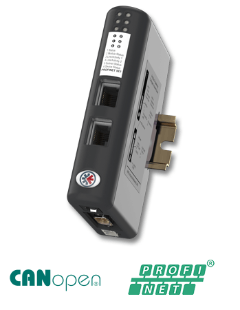 Anybus X-gateway CANopen Master-PROFINET IRT Slave
