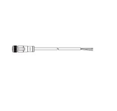 Arbor napájecí kabel M12 5P (L-coded( to 3P (open) 200cm