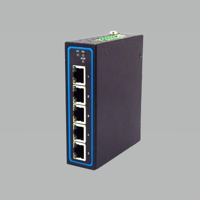 Atop EHG7305-4PoE - Ethernet nemanaž. switch 5x 10/100/1000T, 4x PoE, -40- 70°