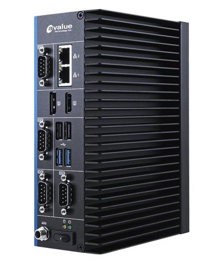 AVALUE EPC-EHL-X13-B1-2R Box PC Atom x6413E 3GHz
