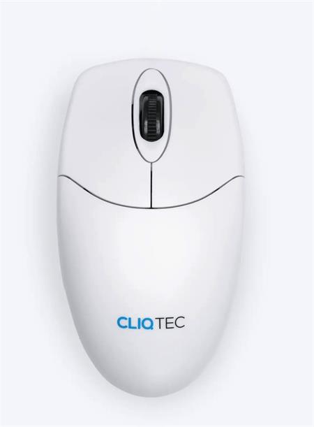 CliqTec M1-SWW zdravotnická myš IP68 bílá bezdrátová