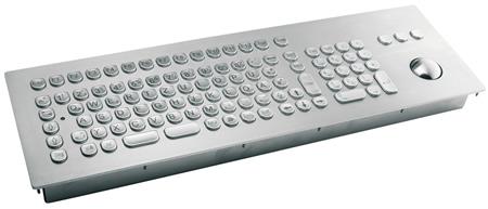 GETT TKV-105-TB38V-MODUL-USB-US klávesnice nerez s trackballem