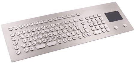 GETT TKV-105-TOUCH-MODUL-USB-US klávesnice nerez s touchpadem