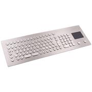 GETT TKV-105-TOUCH-MODUL-USB-US klávesnice nerez s touchpadem