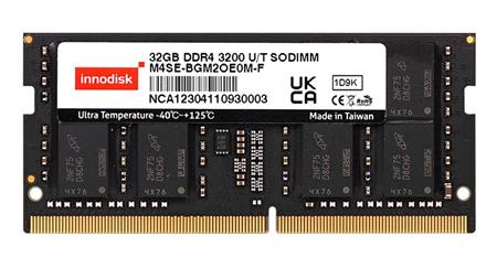 Innodisk 32GB DDR4 SO-DIMM ULTRA -40°C~+125°C