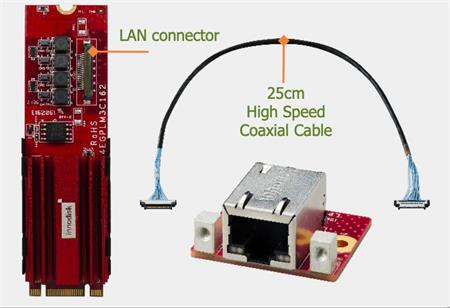 Innodisk M.2 2280 modul - 1x 10GbE LAN