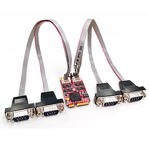 Innodisk MiniPCI-e modul - 4x RS-422/485, -40 ~ 85° C