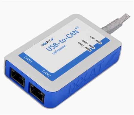 IXXAT - USB-to-CAN V2, 2x CAN (RJ-45), 1x USB, 1.01.0283.22002