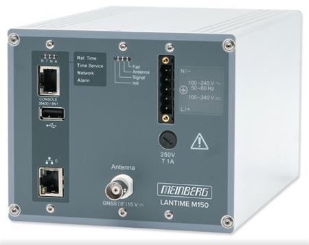 Meinberg LanTime M150/GNS-UC, GPS/Galileo, na DIN lištu