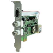 Meinberg přijímač a generátor IRIG-A/B/G, AFNOR, IEEE1344. PCIe karta