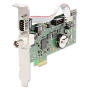 Meinberg přijímač IRIG-A/B/G, AFNOR, IEEE1344. PCIe karta