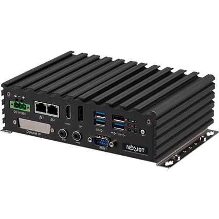 Pasivně chlazené PC Cel. J6412 2x LAN, 6x USB, 4x COM, SSD+M.2, 9-30VDC,-5 -55°